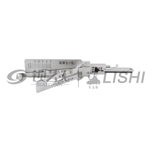 李志勤-KW1-L-Kwikset-国外民用锁读齿开启工具-平铣 李氏二合一【美国】