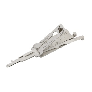 李志勤-B106/GM37凯迪拉克汽车锁读齿开启二合一工具-平铣 李氏二合一