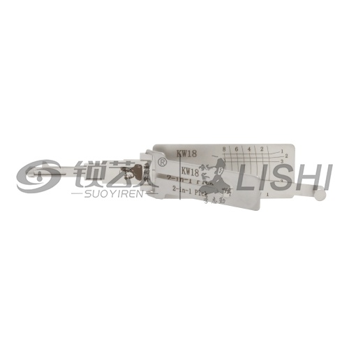 李志勤-KW18 川崎Kawasaki 摩托车锁读齿开启工具-平铣 李氏二合一 【全球】喷砂版